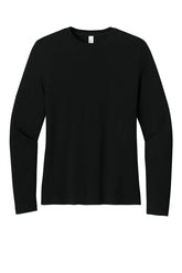 BELLA+CANVAS® Women’s Jersey Long Sleeve Tee - Black - S